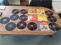 16 Vintage Vinyl Records