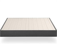 King ZINUS Upholstered Metal and Wood Box Spring