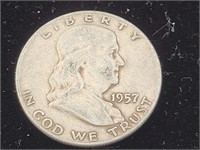 Franklin Half Dollar Silver