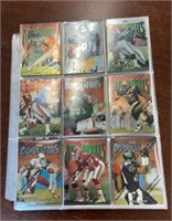 Sports cards - approximately 300 NFL football
