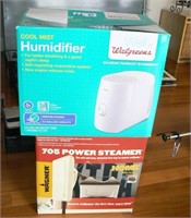 Humidifier in box, Wagner wallpaper steamer