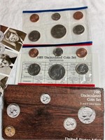 1985 uncirculated mint coin set