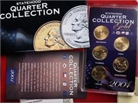 GOLD PLATED STATE QUARTERS SET 2004