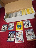 VARIOUS NFL CARDS AND WAX PACKS