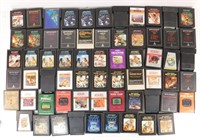 64 Atari Video Game Cartridges  Pac Man Pitfall