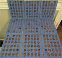 3 Partial Lincoln Head Cent Collections 1909-1940