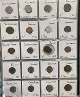 Lot of 20 Assorted Foreign Coins