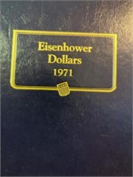 1971-1978 Eisenhower Dollar Collection