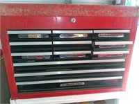 Craftsman tool box with contents tools and more