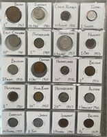 Lot of 20 Foreign Coins