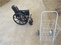 Wheel chair & metal cart