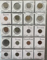 Lot of 20 Assorted Foreign Coins