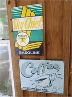 To reproduction signs sky Chief and coffee