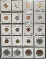 Lot of 20 foreign Coins