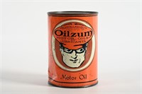 1930's OILZUM MOTOR OIL U.S. QT CAN - FULL