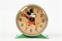 MICKEY MOUSE INGERSOLL MOTION ALARM CLOCK