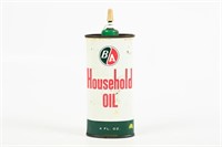 B-A HOUSEHOLD OIL 4 OZ CAN