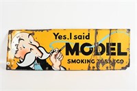 MODEL SMOKING TOBACCO SSP SIGN