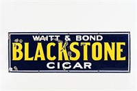 WAITT & BOND BLACKSTONE CIGAR SSP SIGN