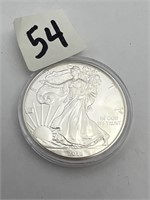 2018 American eagle silver dollar