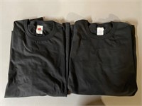 2 Size L Black Long Sleeves