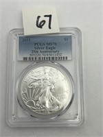 2011 American eagle silver dollar