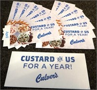 Culver's of Rice Lake, WI Custard For a Year