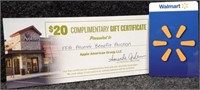 $20 Applebee's & $50 Wal-Mart Gift Certificates