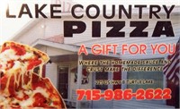 Lake Country Pizza $50 Gift Card