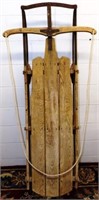 Antique Weathered Runner Sled - Larger Than Most