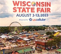 (4) WI State Fair Admission Tickets & More