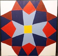 Hand-Painted Wooden Barn Quilt