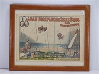 FRAMED 1960 CIRCUS WORLD MUSEUM MINI POSTER