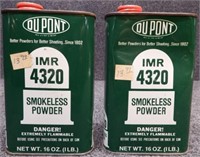 2 lbs. DuPont IMR 4320 Smokeless Gunpowder