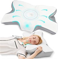 Pulatree Cervical Pillow for Neck Pain Relief