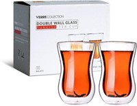 Verre Collection Turkish Tea Cups Double wall 2