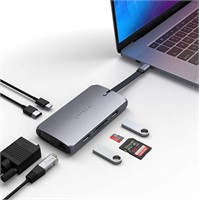 Satechi USB C Multiport Adapter, USB C Hub 9 in 1