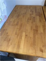 34"x60" Solid Wood Slab/Table Top