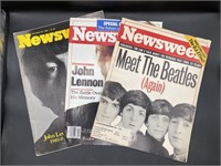 1995, 1988 &1980 Beatles Theme Newsweek's