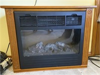 32" Electric Accent Fireplace