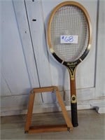 Vintage McGregor Tennis Racket w/brace