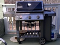 Weber Gas Genesis Grill, Cover and Tank