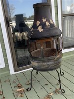 Chiminea-Outdoor Fireplace