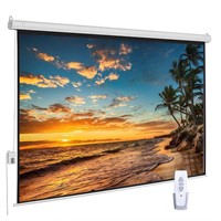 Auto Motorized Projector Screen with Remote