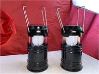 2 Solar Powered Portable Lanterns