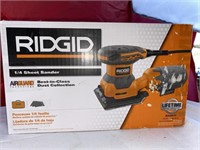 Ridgid Sander and Carrying Case