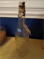 Pluto Water Glass Bottle w/Ceramic Lid