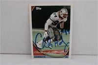 1994 TOPPS CHARLES HALEY #176 SIGNED AUTO