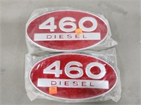 2 - IH 460 Diesel Side Emblems