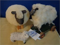 Sheep Figure & 2 Sheep Toys